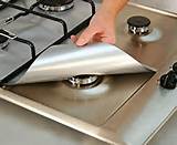 Photos of Gas Stove Burner Liners