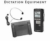 Pictures of Dictaphone Transcription Equipment