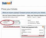 Images of Stubhub Service Fee