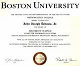 Online Degree Boston University