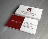 Visiting Card For Tax Consultant Photos