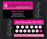 Order Paparazzi Business Cards Photos