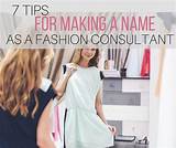 How To Be A Fashion Consultant