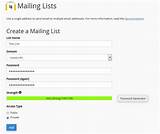 Pictures of Mailing List Hosting