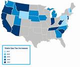 Gas Tax By State Map Pictures