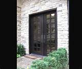 Exterior Steel Double Entry Doors Pictures