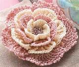 Pictures of Crochet Motifs Free Patterns Flowers