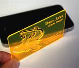 Business Cards Plastic Pictures