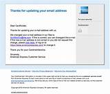 Images of American Express Customer Service Email