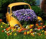Photos of Volkswagen Beetle Flower Pot