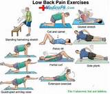 Exercise Routine Lower Back Pain Images