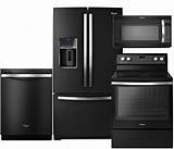 Pictures of Whirlpool Black Stainless Appliances