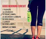 Good Morning Exercise Routine Pictures