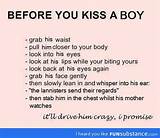Funny Kiss Quotes Photos