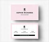 Pink Business Cards Templates Free Images