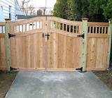Photos of Wood Fence Door