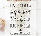 Photos of How To Start A Self Hosted Blog