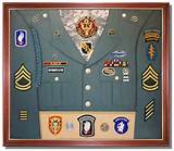 Army Uniform Display Case Photos