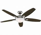 Hunter 52 Ceiling Fan With Light And Remote Control Images