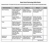 Photos of Technology Rubric For Students