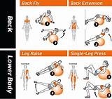 Gym Ball Balance Exercises Images