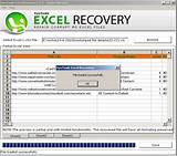 Free Excel Recovery Tool Pictures