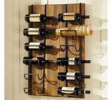 Wooden Wall Mounted Wine Rack Photos