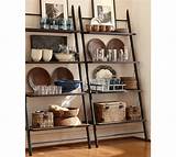 Leaning Shelves Pottery Barn Pictures