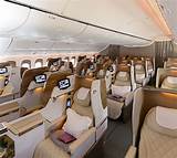 Pictures of Dubai Business Class Flights
