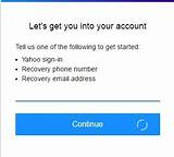 Images of Yahoo Account Recovery Number