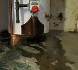 Photos of Gas Heater Leaking Water