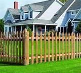 Photos of French Gothic Picket Fence Panels