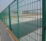Pictures of Vinyl Coated Welded Wire Fencing Black