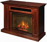 Amish Electric Fireplace Entertainment Center Pictures