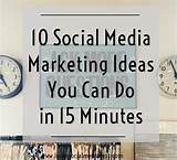 Social Marketing Ideas Photos