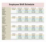 Create Shift Schedule Photos