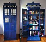 Pictures of Doctor Who Bookcase