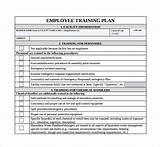 Images of New Hire Training Schedule Template