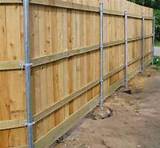 Photos of Wood Fence With Chain Link