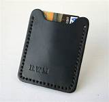 Photos of Monogrammed Credit Card Holder