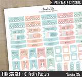 Images of Workout Stickers For Planner