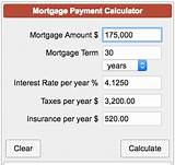 Payment Calculator For Mortgage With Insurance And Taxes