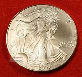 Images of 2000 American Eagle Silver Dollar