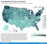 Photos of Us Gas Tax By State