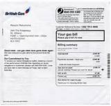 Quarterly Gas Bill Pictures