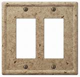 Photos of Stone Wall Plate Covers