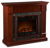 Cherry Wood Electric Fireplace Images