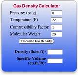 Gas Volume Calculator Photos