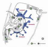 Pictures of Newark Airport P4 Parking Map