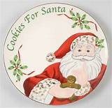 Lenox Cookies For Santa Plate